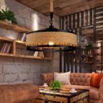 rustic ceiling lamp