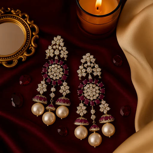 pearl earrings for women