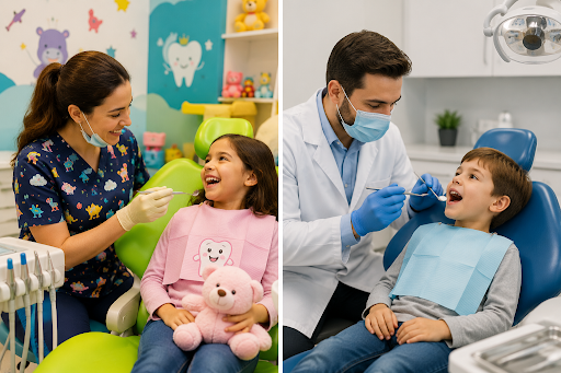 Kids Dentist vs General Dentist
