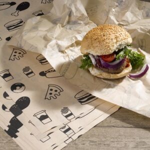 custom greaseproof paper with logo